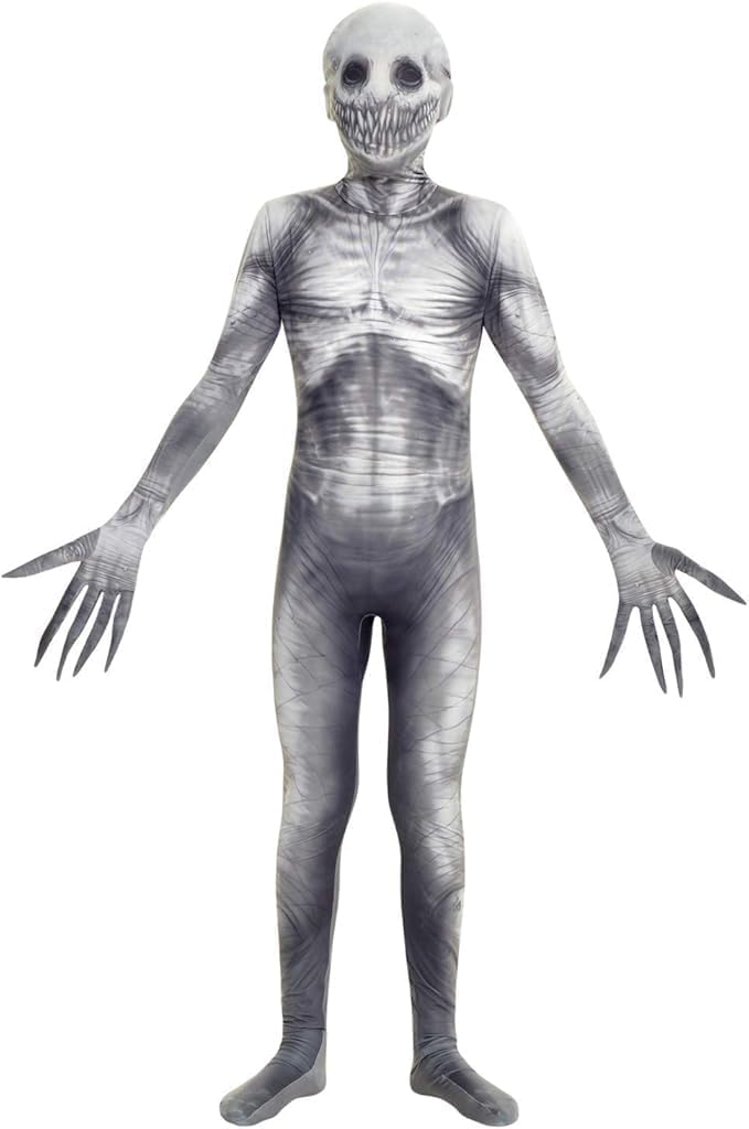 Morphsuits The Rake Costume for Kids, Zalgo Scary Boys Halloween Costume, Halloween Costumes for Kids