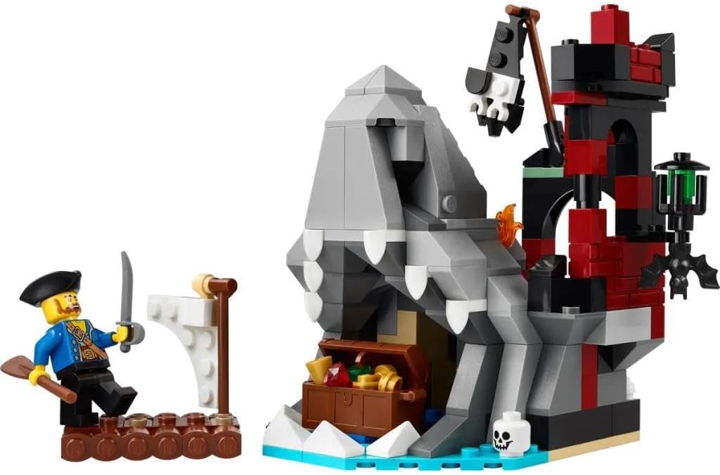 LEGO Scary Pirate Island GWP Building Set (40597, 214 pcs)
