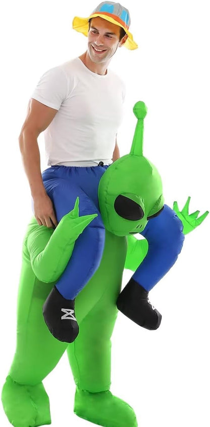 Double Couple Halloween Alien Costume Halloween Blow up Costumes