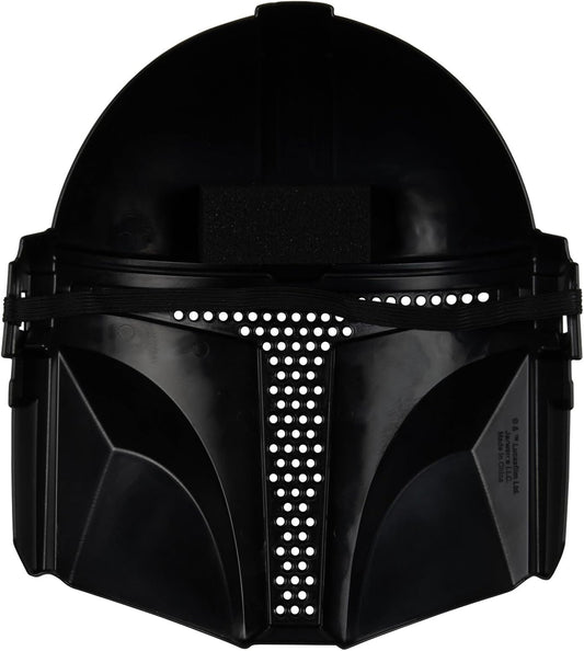 STAR WARS The Mandalorian Official Youth Halloween Costume - Printed Jumpsuit with Plastic Mask