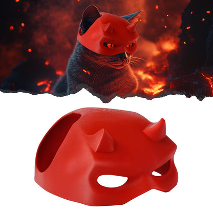 Cat Bat Mask Halloween Costumes Accessories for Cats, Cat Bat Cosplay Apparel (Medium, Black Bat)