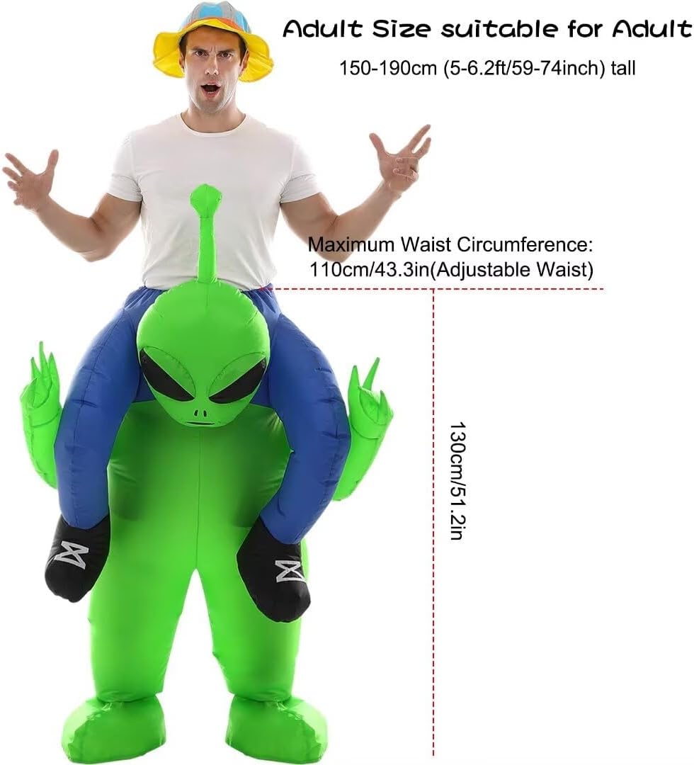 Double Couple Halloween Alien Costume Halloween Blow up Costumes