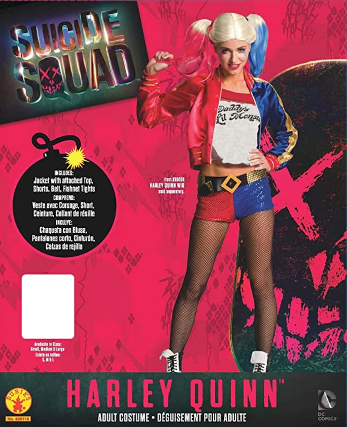 Rubie's Women's Suicide Squad Deluxe Harley Quinn Costume