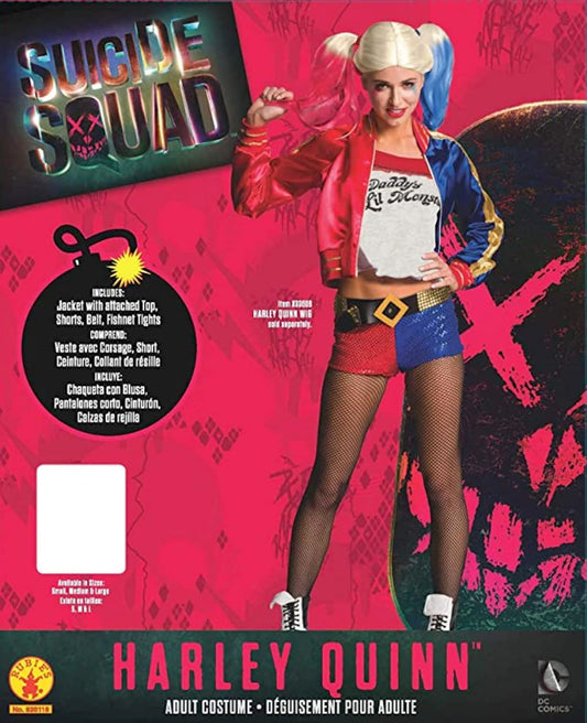 Rubie's Women's Suicide Squad Deluxe Harley Quinn Costume