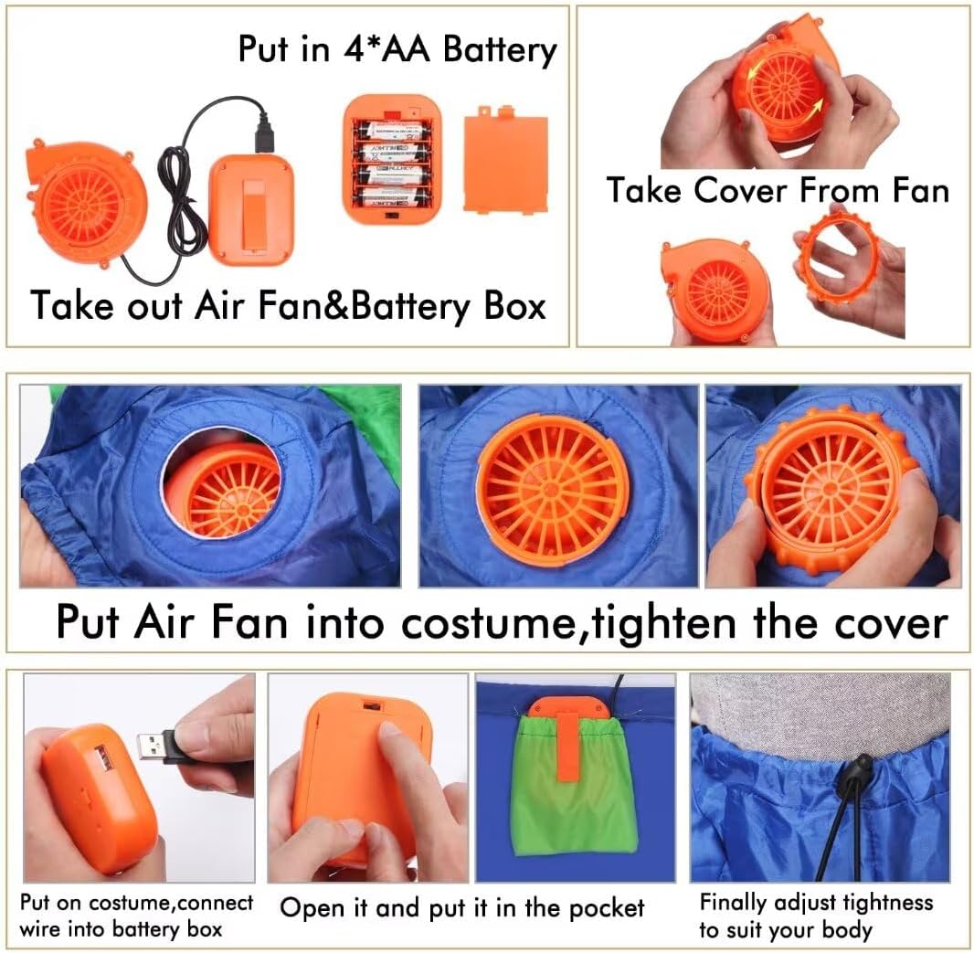 Double Couple Halloween Alien Costume Halloween Blow up Costumes