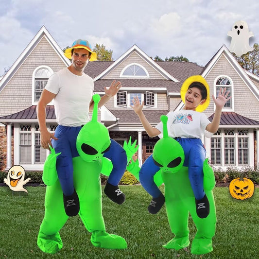 Double Couple Halloween Alien Costume Halloween Blow up Costumes