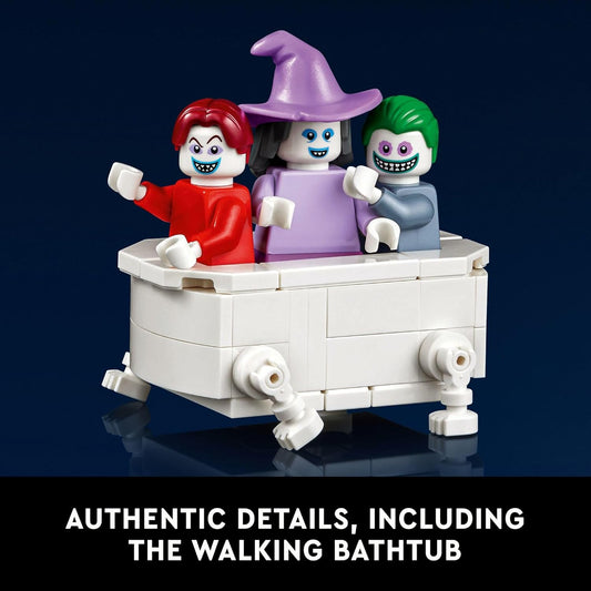 LEGO Disney Tim Burton's The Nightmare Before Christmas Decor - Building Set for Adults for Display, Ages 18+ - Collectible DIY Craft for Fans of Iconic Movie with Minifigures Included - 21351