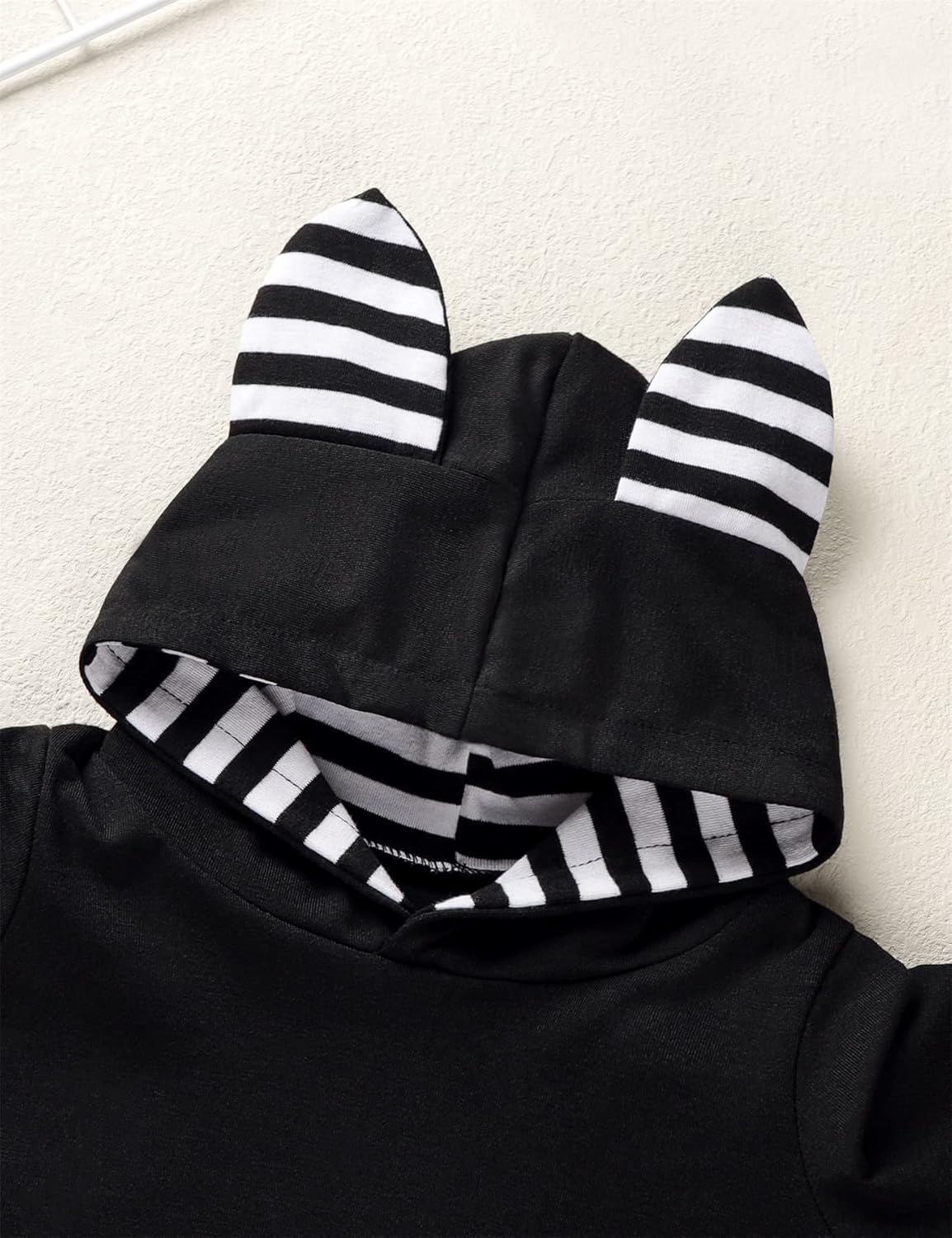 Newborn Baby Boy Girl Halloween Cosplay Bat Outfit Hooded Romper Jumpsuit My First Halloween Infant Boy Hooded Playsuit