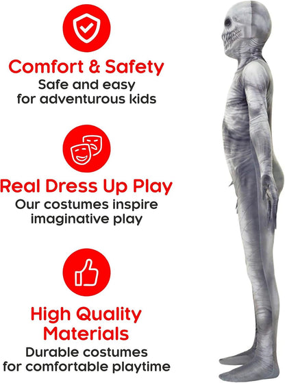 Morphsuits The Rake Costume for Kids, Zalgo Scary Boys Halloween Costume, Halloween Costumes for Kids