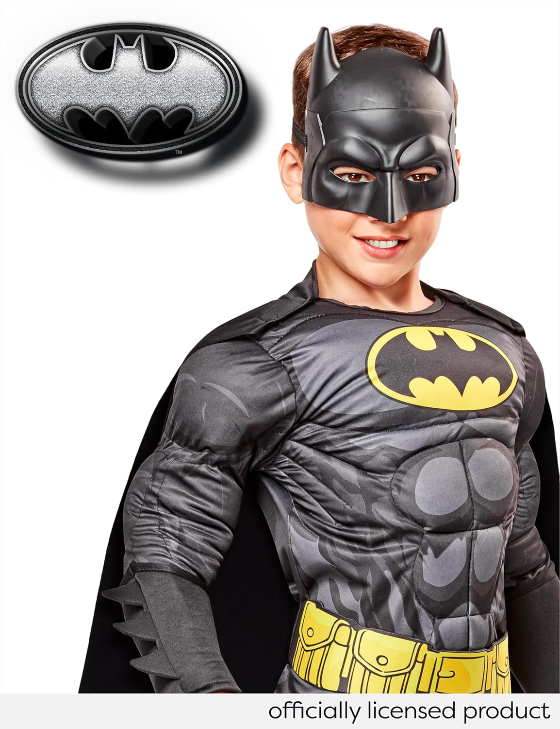 Rubie's Costume Boys DC Comics Deluxe Batman Costume