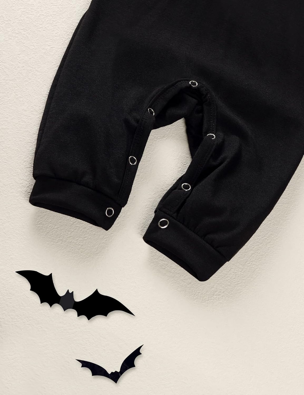 Newborn Baby Boy Girl Halloween Cosplay Bat Outfit Hooded Romper Jumpsuit My First Halloween Infant Boy Hooded Playsuit