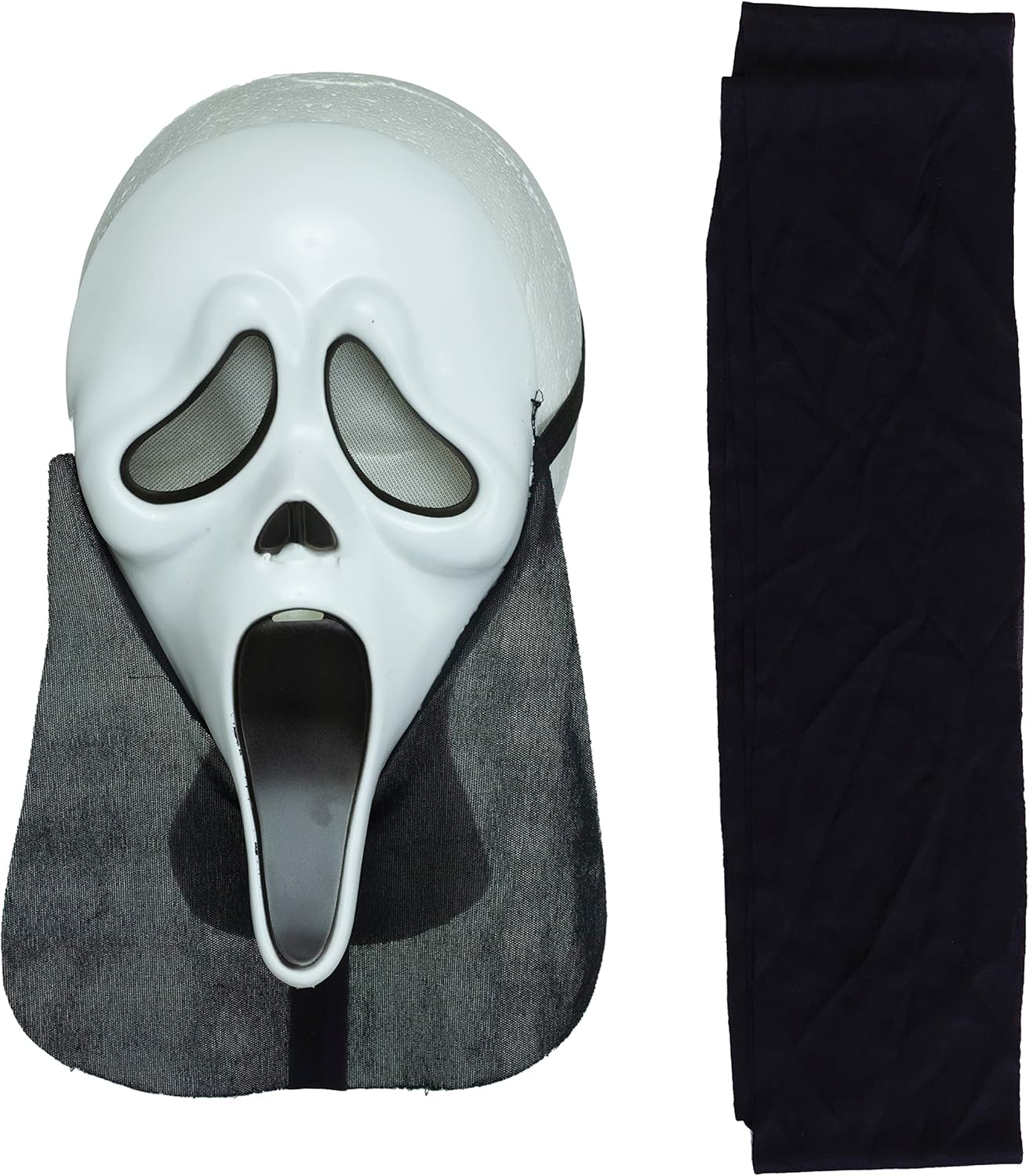 Fun World mens Adult Scream Ghost Face Costume, Black, One Size US