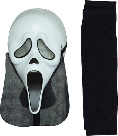 Fun World mens Adult Scream Ghost Face Costume, Black, One Size US