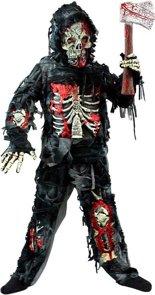 Spooktacular Creations Zombie Costume for Kids, Scary Halloween Costume for Boys, Halloween